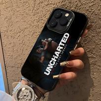 Uncharted 4 The Lost Legacy Game Phone Case For 17 Air IPhone 16 Pro Max 15 14 Plus 12 13 X XS Max 11 Colorful Silver Cover iPhone 15 Pro