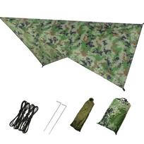 Lauko reikmenys Daugiafunkcinis vandeniui atsparus kremas nuo saulės Camping Beach Shade lauko palapinė 230 times 210cm kamufliažas
