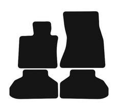 BASIC black velour floor mats for: BMW X6 F16 SUV (2014-2020)