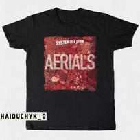 System Of A Down Aerials Rock Band Unisex Black T-shirt Size S-5XL Unisex T-Shirt XXXXL