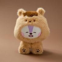 BTS BT21 pliušinis lėlė Kpop pliušinis žaislas gyvūnas sėdinti versija MANG