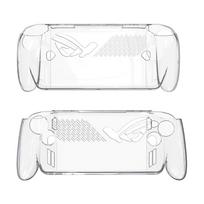 Clear Transparent Case for ROG Xbox Ally X Anti-Slip Anti-Drop Sweatproof Ergonomic Soft Host Shell