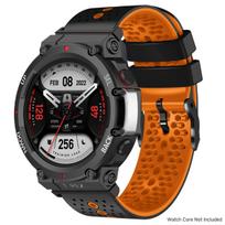 Breathable Silicone strap for Huami watch Amazfit T-Rex 3 T-Rex2 sport band for Amazfit T-Rex pro/ultra Smartwatch Bracelet for T-rex 2