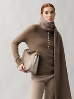 L'ARTE MILANO Moteriškas megztinis su alpakos jauniklių vilna, Capsule Collection