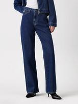 CALVIN KLEIN JEANS Platūs moteriški džinsai