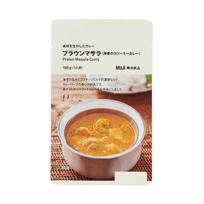 Muji Curry Ingredients Highlighted Prawn Masala (Creamy Curry) 180g (Serves 1)