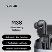 Baseus M3S Hi-Res In-Ear Noise-Cancelling Bluetooth Earbuds