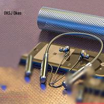 OKSJ Neckband Sports Bluetooth Earphones