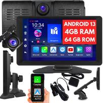 Radio Stacja Multimedialna Wideorejestrator Carplay Android 2 Kamery Dvr