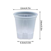 Pots Transparent For Plants Bonsai Basin Plant Pot Water Storage Flowerpot Orchid Hydroponic Pot Self Absorbing Flower Pot