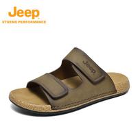 JEEP vyriškos lauko paplūdimio basutės 43 chaki