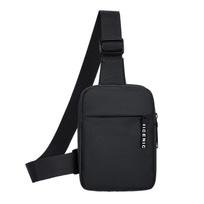 Oxford Shoulder Crossbody Bag Solid Color Sports Waist Bag Casual Men's Chest Bag  Male juoda
