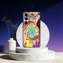 World Peace Phone Case For Samsung Galaxy A73,A72,A71,A70,A53,A52,A51,Others Soft Black Cover Samsung a73 5g