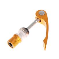 1Pc Quick Release Bike Seat Post Clamp Seatpost Skewer Bolt Bike Seat Repair Tools geltona