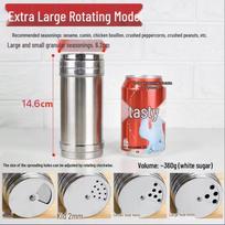Zhi Shi Stainless Steel Spice Shaker Set, 10-Pack
