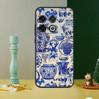 Blue And White Porcelain Case For OnePlus Nord CE 4 2 3 Lite N20 N30 9 10 Pro 8T 9RT 10T 10R 12R 13R 11 12 13 Cover OnePlus Nord 4