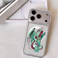 Fashion Iced Tea Phone Case For iPhone 17 16 15 14 13 12 Pro Max Plus With Magnetic Crystal Clear Case Wireless Charge iPhone 16 Pro Max