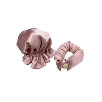 Heatless Satin Hair Curler Pillow Soft Rollers With Hair Caps Soft Heatless Curling Rod Headband For All Hair Types No Heat