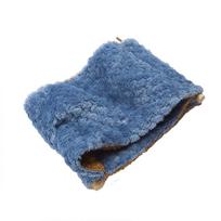 Warm Plush Hamster Hammock Small Pet Sleeping Bag Nest Pets Rat Squirrel Hanging Cage House Pet Accessories Supplies (Blue,S) mėlyna