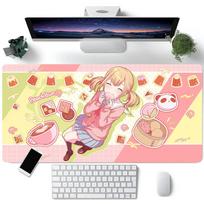 Anime Cartoon Characters P-Project S-Sekai Mousepad Large Keyboard Desk Mat Gaming Mouse Pad LockEdge Non-slip Mat LE600x300x2mm