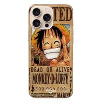 Coque Iphone 16 Pro Max One Piece Wanted Poster Monkey D. Luffy Maniacase
