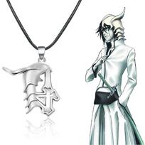 Anime „Bleach Ulquiorra Cifer“ kaukės karoliai, mados „Kurosaki Ichigo“ sudaužytos kaukės, pakabukas, metalinis kaklo papuošalas, cosplay dovanos gerbėjams