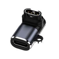For Garmin Fenix 8 7 6 Forerunner 955 965  instinct 3 2   USB-C Charger Smartwatch Charger Adapter Garmin Charging Cable Adapter pilka spalva