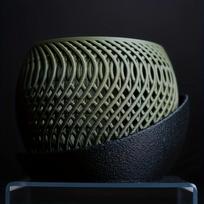 Orchid Planter - Contemporary Style, Woven Texture with Air Circulation Tray, Ideal for Indoor & Outdoor Home Decor, Minimalist