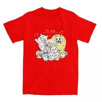 MINISO Chiikawa Japanese Manga Cute Cartoon Y2K T-Shirt Summer Japan Women Vintage T-Shirts Hip Hop Tee Shirt for Men Tee 3XL