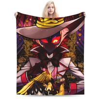 Relax Alastor Vox Blankets Quality Soft Warm Hazbines Hoteles Bedding Throws Autumn Students Couch Chair Fashion Bedspread 30x40in