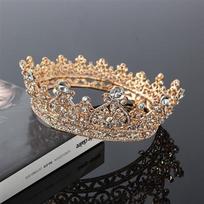 Princesės tiara aksesuaras/Santuokos sau pačiai nuotakos plaukų karūna