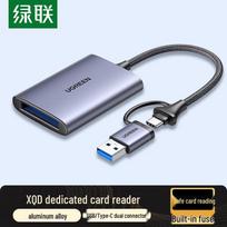 Ugreen USB-C ir USB 3.0 XQD kortelių skaitytuvas