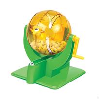 Bingo Game Set Mini Lottery Balls Machine with 90 Numbers Family Stable Practical