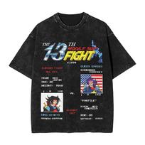 Anime RX Gundam Graphic Printed Tshirt Mens and Womens Washed Tshirt High Quality Vintage Cotton Tshirt Harajuku Top XL
