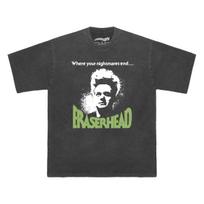 Eraserhead T Shirt David Lynch s Horror Cult Movie Lost Highway Washed Long Sleeves Cotton Mens Clothing Black Printed Shirt S