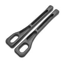Car Seat Gap Filler Center Console Side Crevice Filler For Opel Corsa Astra Insignia Vectra Zafira Meriva Mokka Grandland Vivaro juoda