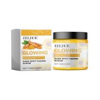 Eelhoe Turmeric Skincare Set For Brightening And Hydrating With Cleansing Exfoliating Creams Scrub 100g