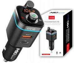 Transmiter Fm Bluetooth 5.0 Ładowarka Qc 4.0 Pd20W