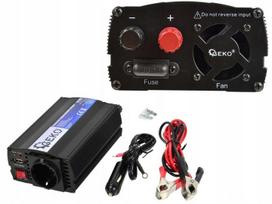 Geko - Przetwornica Napięcia 24V/230V 350/700W Geko G17003