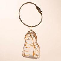 Keychain Cat Pendant Backpack Ginger Cat Siamese Calico Cathair Storage Box Hanging Cat Bag Hanging Pet Hair Grooming Souvenirs