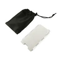 Aluminum Camp Stove Windshield 9 Plates Camping Equipment Camping Cooking Wind Shield  Camping Random Color Bag