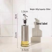 Kitchen Oil and Vinegar Dispenser Set 5 dalių rinkinio spalva