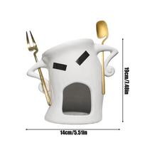 Chocolate Fondue Mug Ceramic Melting Cheese Warmer Dessert Fondue Fork Spoon For Strawberries Biscuits Birthdays Parties Family balta