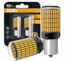 P21W Led 150Led Smd Żarówka 3600Lm Pomarańczowa Do Migaczy 22W 2 Szt