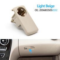 Automobilio pirštinių dėžutės jungiklio rankenėlė Įrankių dėžės skyriaus dangtelio fiksatorius Mercedes BENZ C GLC klasės W205 W253 C200 šviesiai smėlio spalvos