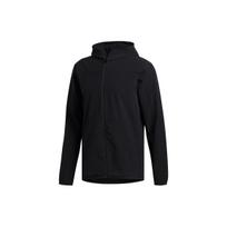 Adidas Solid Color Zip Hoodie Jacket Men Outerwear Black FL1507 XL