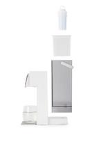 110V Instant Hot Water Dispenser: Fast Heating Desktop Boiling Machine with Temperature Control, Tabletop Smart Design. UK Standard - 220V