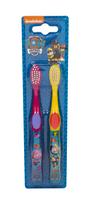 Nickelodeon Paw Patrol 2 vnt Toothbrush 2 dantų šepetėlių rinkinys