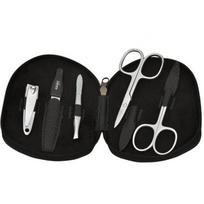 DuKaS Black men´s manicure Solingen artificial leather PL112