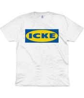 Icke- David Icke - Ikea Spoof - Organic T-Shirt - Sheeple - Conspiracy - Matrix 2XL